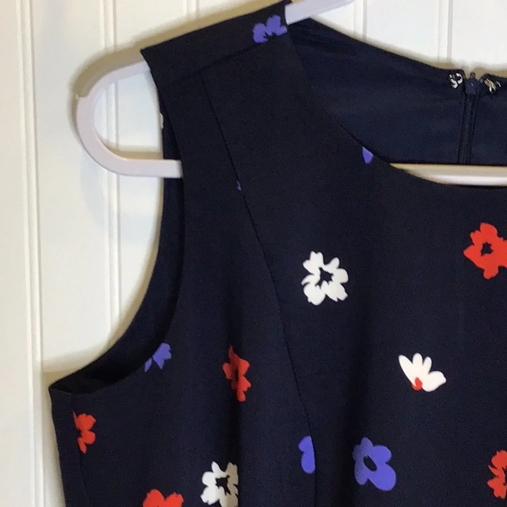 Jessica London Floral Sleeveless Dress Plus Size 18W_7
